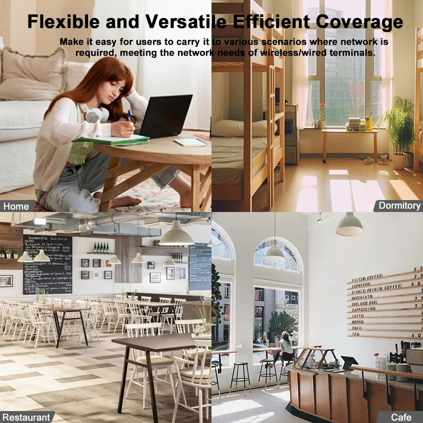 راوتر 4G LTE مع WiFi 6، تنزيل بسرعة 150 ميجا بت في الثانية، فتحة بطاقة SIM مزدوجة، 2 × هوائيات خارجية عالية الكسب، قفل شبكة 3G/4G، 300 ميجا بت في الثانية 2.4