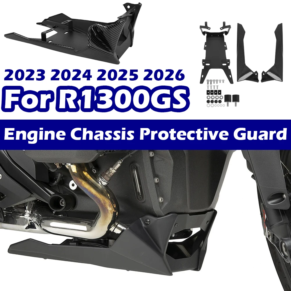 

Engine Skid Plate Bash Guard For BMW R1300GS 2023-2026 Lower Fairing Cover Protection R1300 GS Engine Guard Engine Spoiler