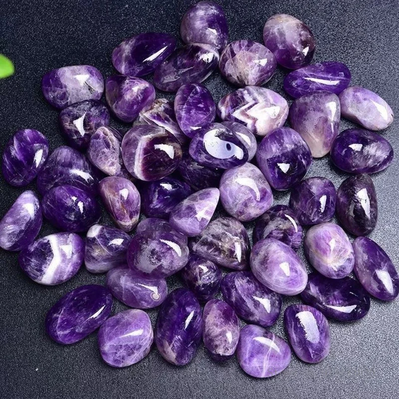 Pure Natural Amethyst Rain Flower for Fish Tank, Landscaping Flowerpot, Aquarium Crushed Stone, Purification and Demagneading