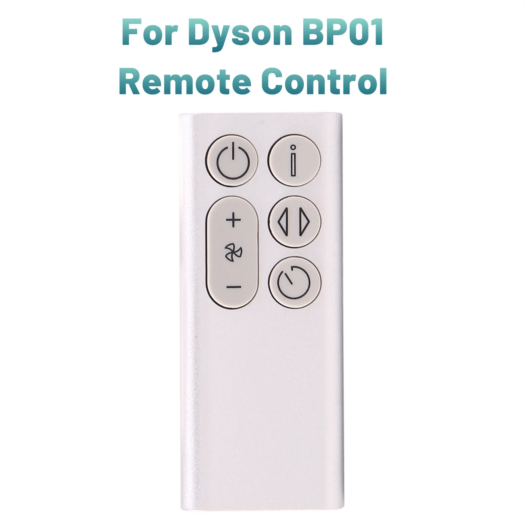 Remote Control pengganti BP01 untuk kipas Tanpa Pisau pemurni udara Dyson BP01 (perak)