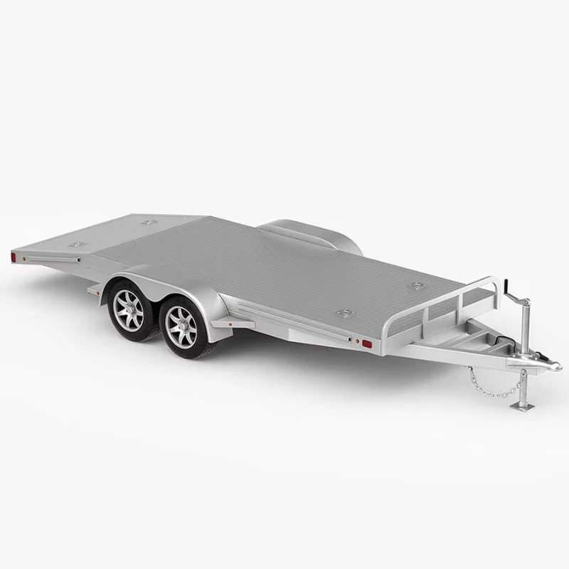 750kg galvanized trailer small incline deck car trailer