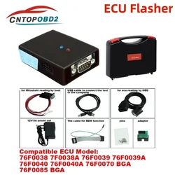 Newest Fortoyota ECU Flash ECU Programming Tool READ And WRITE ECU TCU via OBD For NEC 7F00XX series MCU Chip Tuning Tool