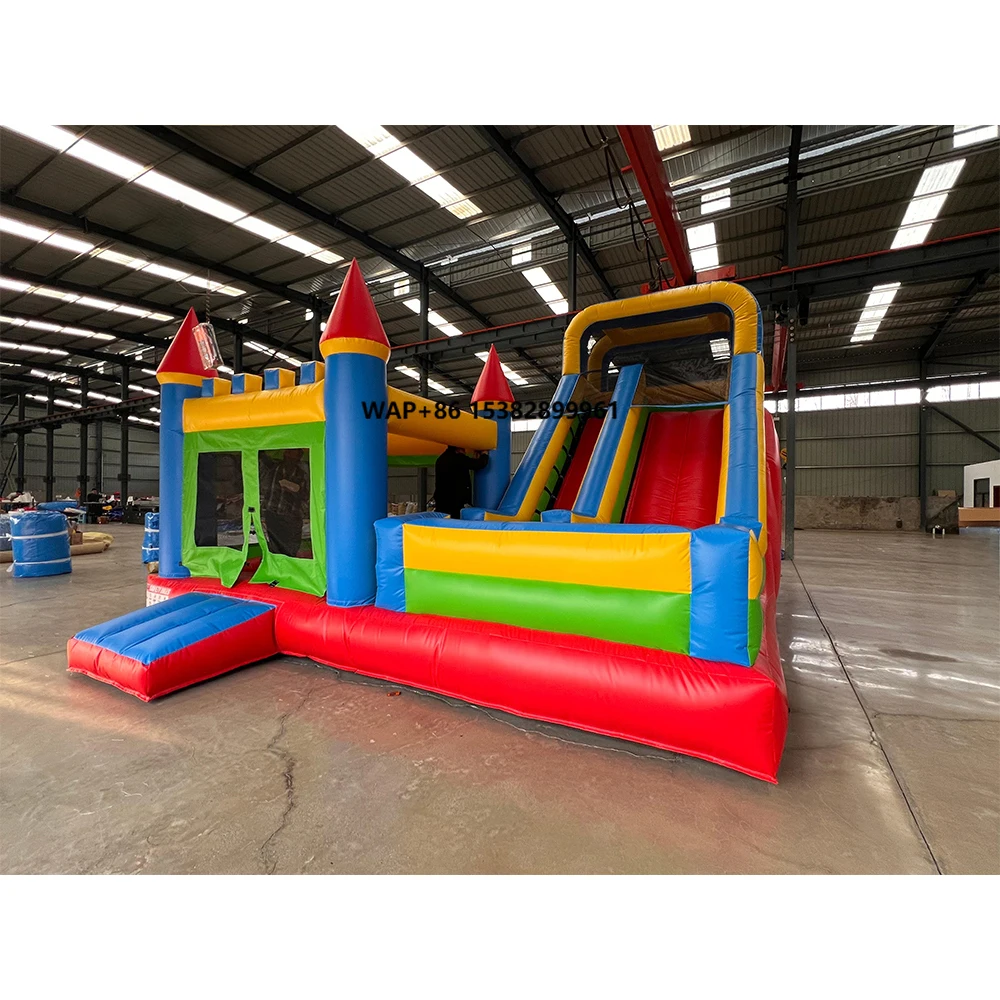 

Inflatable Bouncy Castle Hot Sale Large Kids Jump Inflatable Bounce House High Quality PVC Material Inflatable Jumping Castles