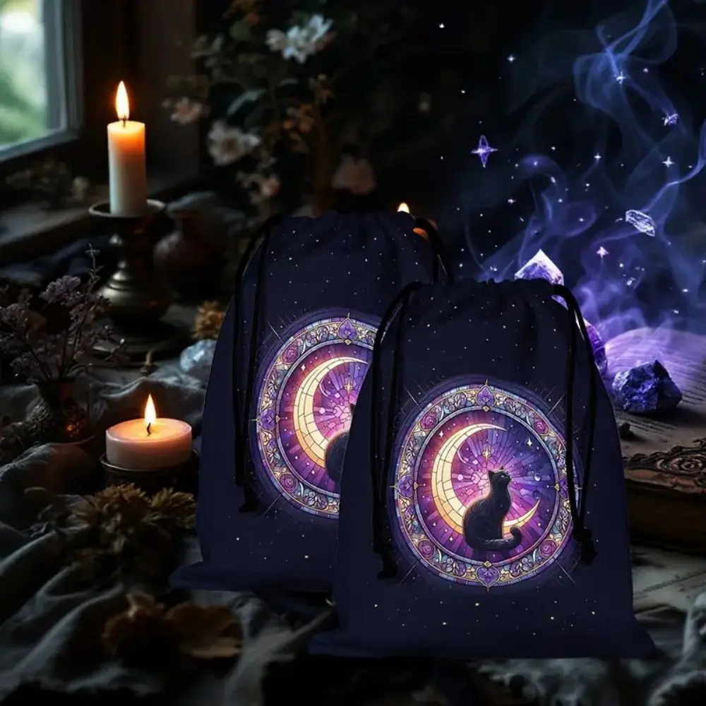 10PCS Divinations Tarot Card Dices Bag Wedding Bag Tablecloth Oracles Bag Jewelry Storage Drawstring Tarot Bag