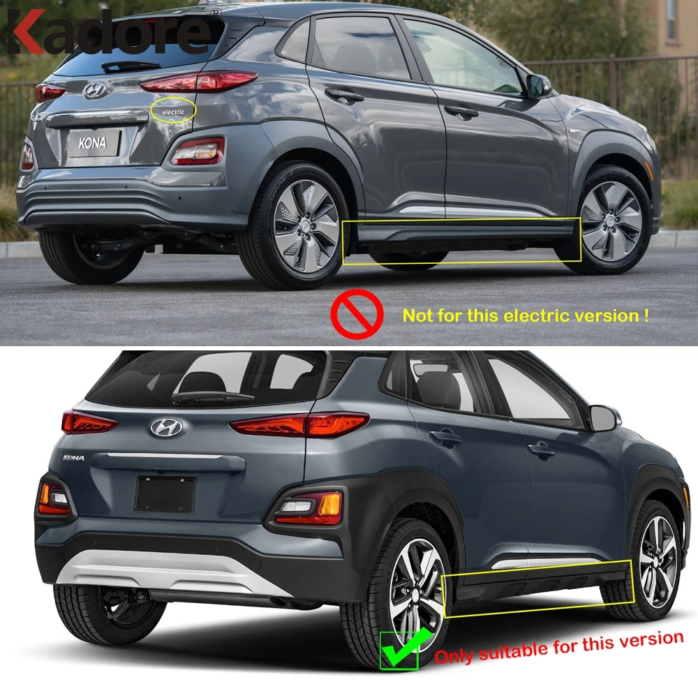 

Car Mudguard For Hyundai Kona Encino Kauai SUV 2017 2018 2019 2020 Front Rear Mudflap Mud Flaps Splash Guard Fender Accessories