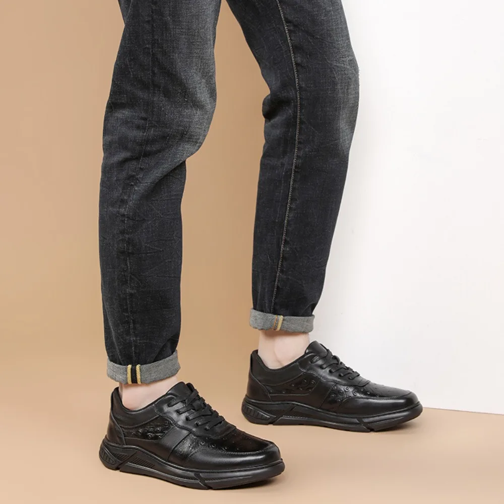 

Autumn First Layer Cowhide Lighting Sports LeisureClassic High-end Comfortable Versatile Exquisite Men's Shoes Genuine Leather