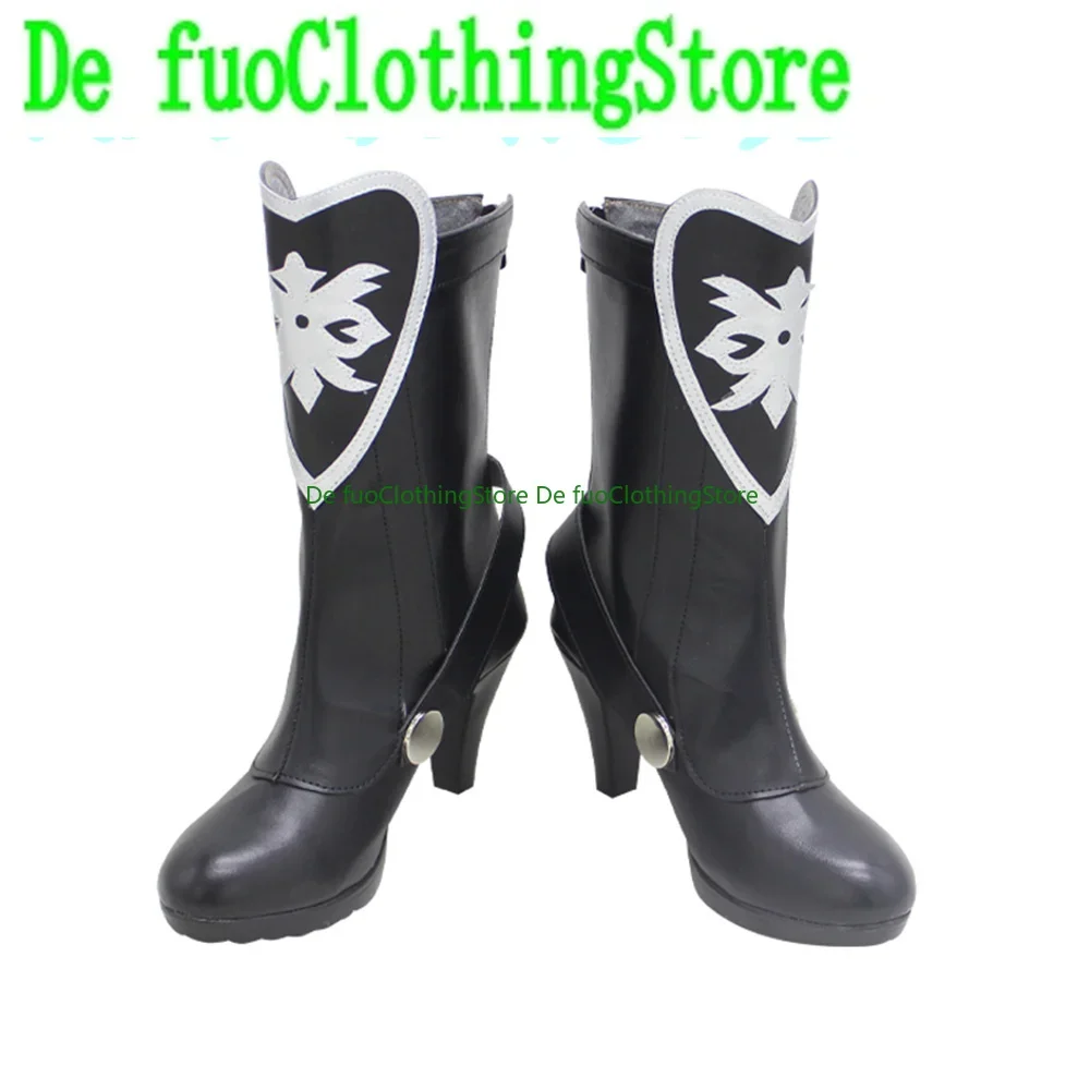 الملابس الملتوية-بلاد العجائب تأثيري أحذية الأحذية لعبة أنيمي كرنفال حفلة الهالوين عيد الميلاد DefuClothing ShoesDefuo