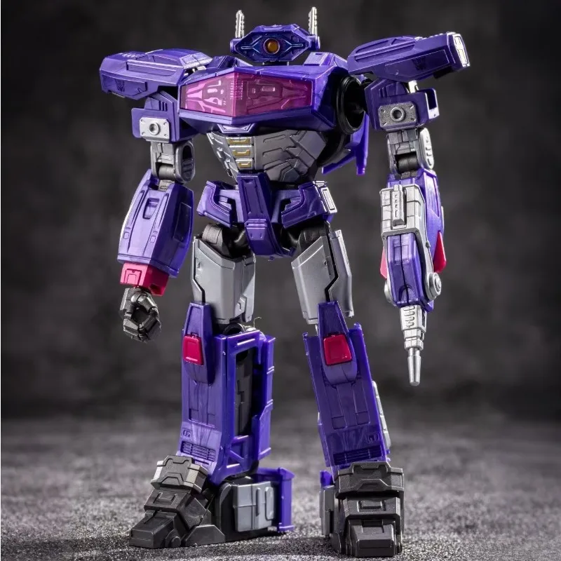 Blokees Transformers Shockwave edición Premium bloques de construcción figura de acción Anime modelo juguete coleccionable escritorio regalos de cumpleaños