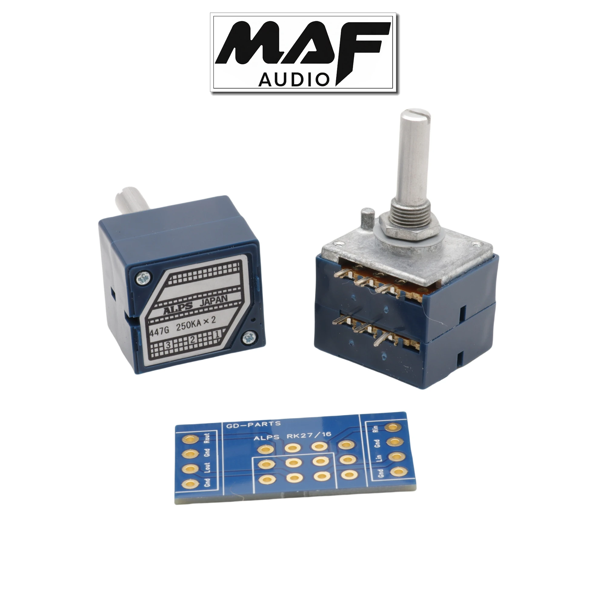 1 قطعة جبال الألب اليابانية RK27 نوع 10K 20K 50K 100K 250K 500K المقاومة متدرج ثنائي الوحدة مقياس الجهد التحكم في مستوى الصوت الروتاري الجلاد