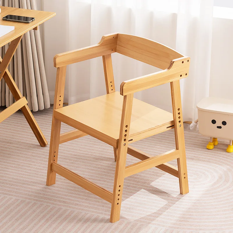 調節可能な竹製スツール、ダイニングテーブル、家庭用ハイチェア、厚みのある頑丈な玄関靴交換用スツール、ネットで話題の小型ベンチ
