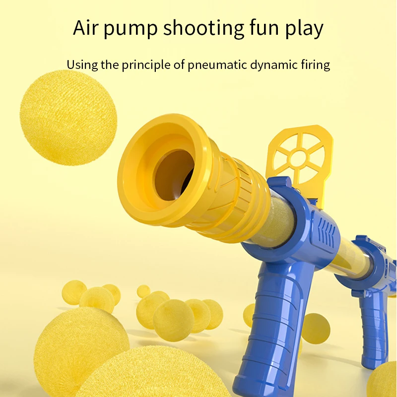 Hungry Shooting Duck Toys 98K Pistol Air-powered Gun Soft Bullet Ball Scoring Battle Games With Light Can Walk Gun Kids Gifts