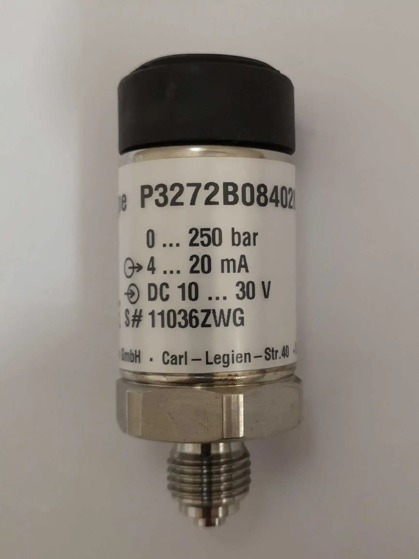 

2025 Tecsis Pressure Sensor P3272B084028/0-250bar/4-20mA/DC10-30V