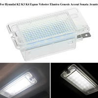 DC12V Car LED Luggage Compartment Lamps 3W Trunk Light For Hyundai K2 K3 K4 Equus Veloster Elantra Genesis Accent Sonata Avante