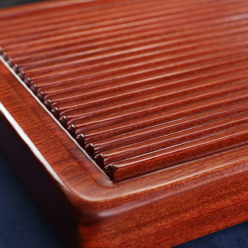 Rosewood Full Plate Solid Wood Household Bakelite Mahogany Kung Fu Tea Ceremony Tea Haida Tea Table