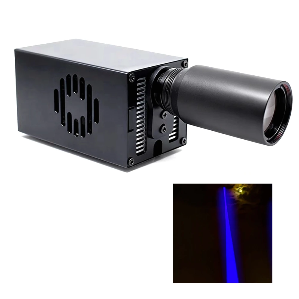 

Powerful 450nm 20W Blue Light Fat Beam Landmark Laser Lamp With 3X/6X Beam Expander Laser Module 24V