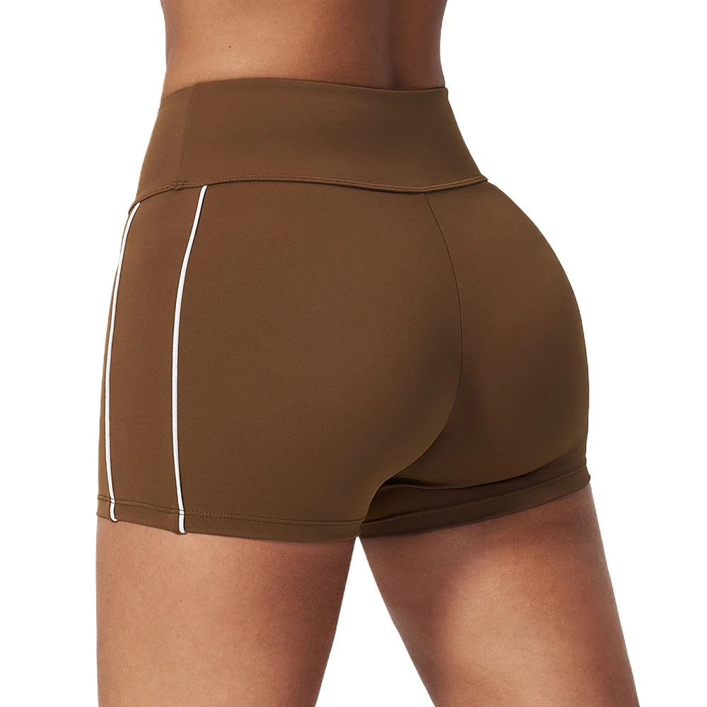 AliExpress Summer Yoga Shorts Women Fitness Shorts Running Cycling Shorts Breathable Sports Leggings High Waist Workout Shorts Gym Shorts