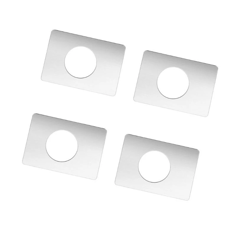 5AsD Portas Backing Placa backing Porta aço Bathes Protector para uso interior e exterior