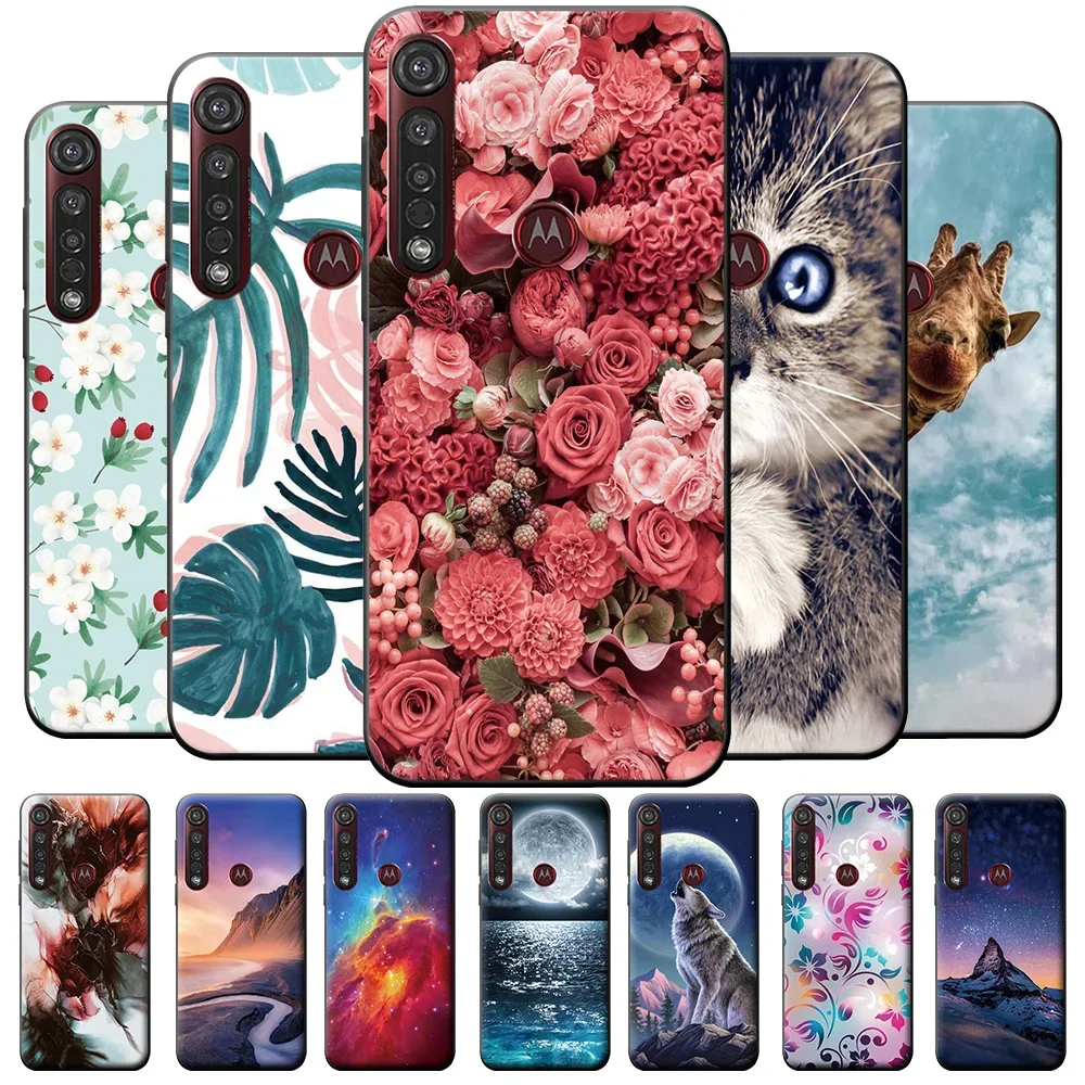 for Motorola Moto G8 Plus Power Case Cover For Moto G8 Play TPU Matte Protective Case For Moto G8 Power Lite Soft Back Bumper