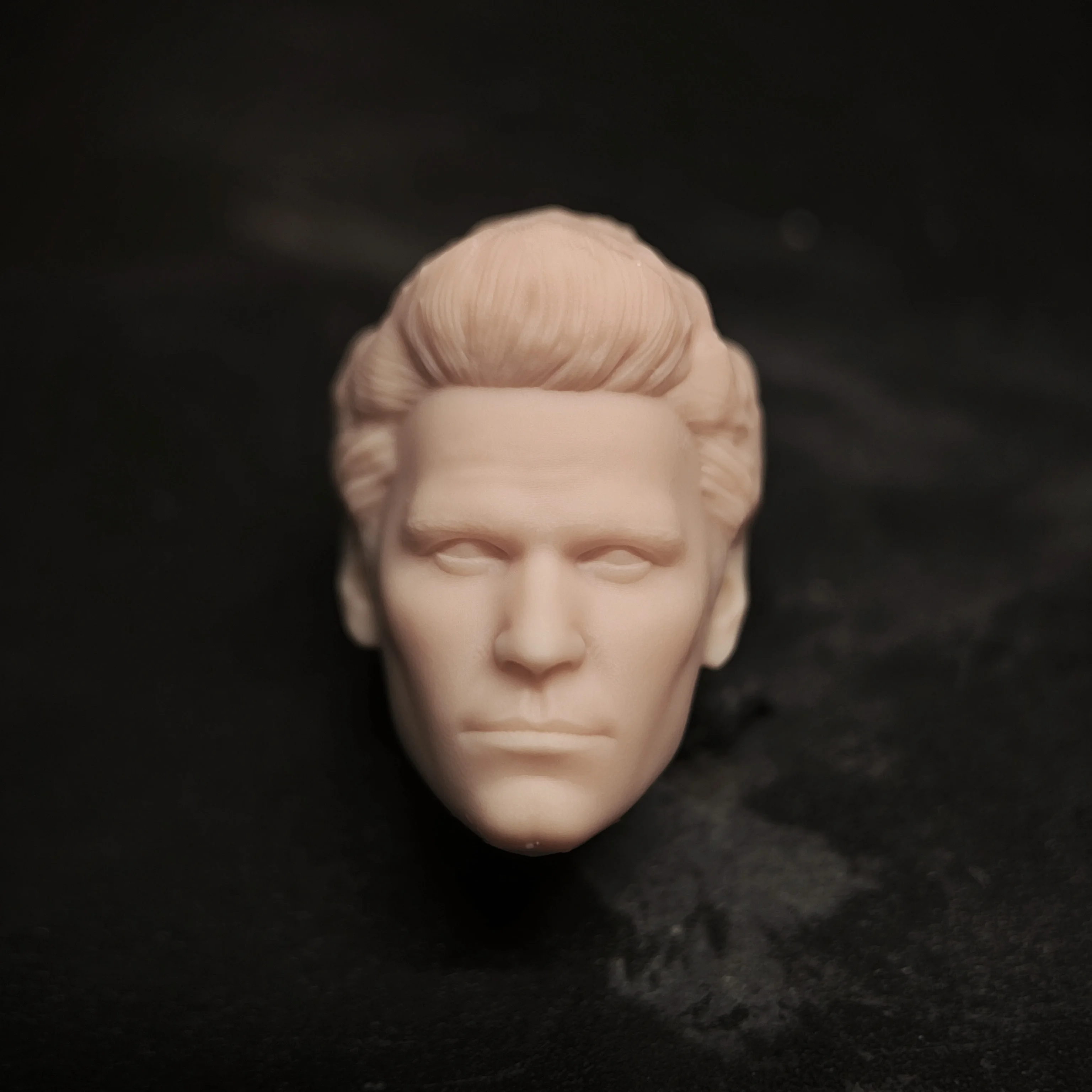 HL1679 DIY Customized 1/18 1/12 1/10 Scale Unpainted Head Sculpt for 3.75