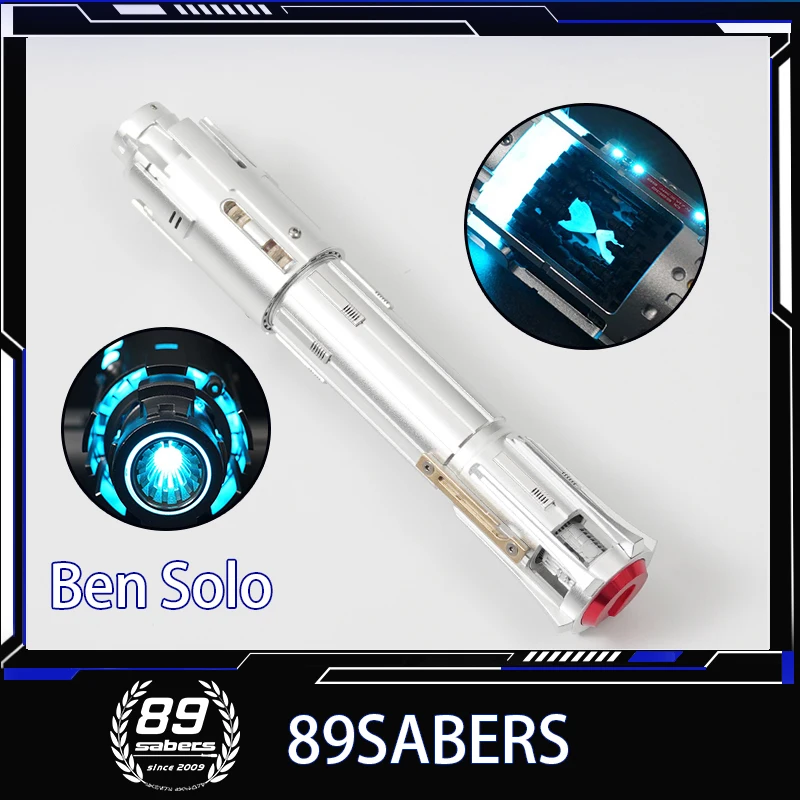 

[89SABERS] Ben Solo Lightsaber,All metal material,Reprint movie prop sizes 1:1,with 19 sets of sound fonts and light effects.