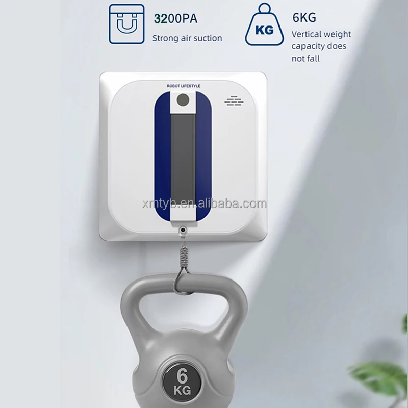 Automatic Intelligent Window Cleaning Robot Home Bidirectional Water Spray Electric Remote Control Window Cleaning Machine