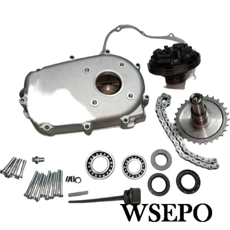 1/2 Reduction Gokart Wet Clutch Assy. Fits 177F 188F 190F 192F GX270 GX390 GX420 Clone 9HP-18HP Gas Engine W/. 25MM Key Shaft