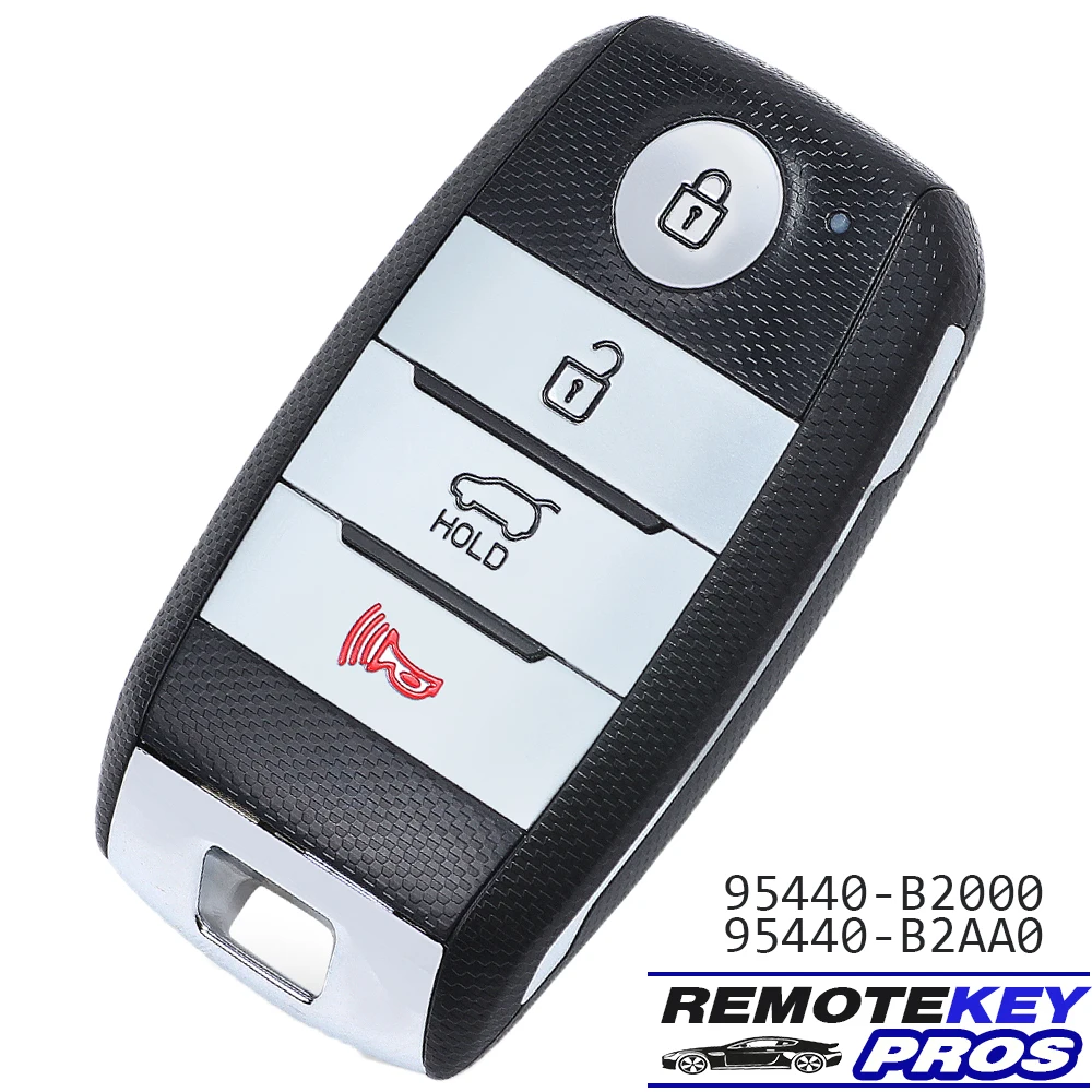 

Ключ дистанционного управления DIYKEY 95440-B2000, 95440-B2AA0 для Kia Soul 2014, 2015, 2016, 2017, 3 кнопки, 433 МГц, чип 8A