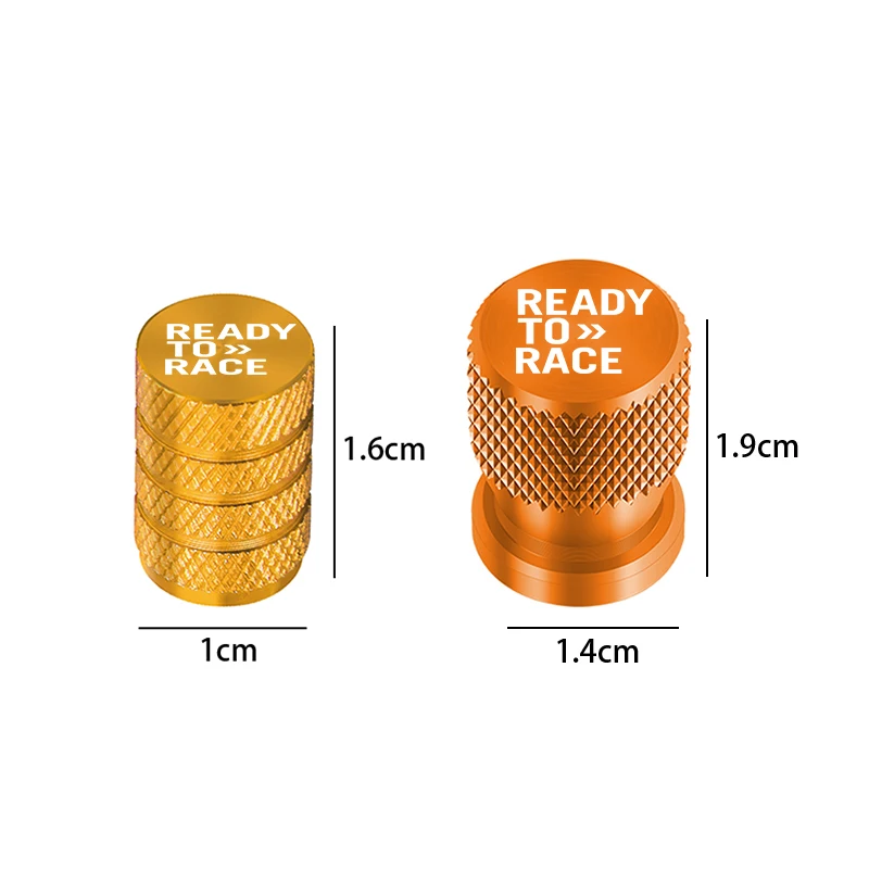 Waterproof Motorcycle Tire Valve Caps Wheel Tyre Cover For KTM Ready to Race Adv Duke 390 690 790 890 1190 Rc 1290 Adventure