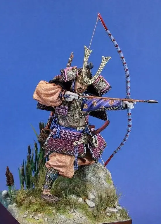 Kit in resina generale samurai giapponese (la tardi periodo Heian) 90 mm