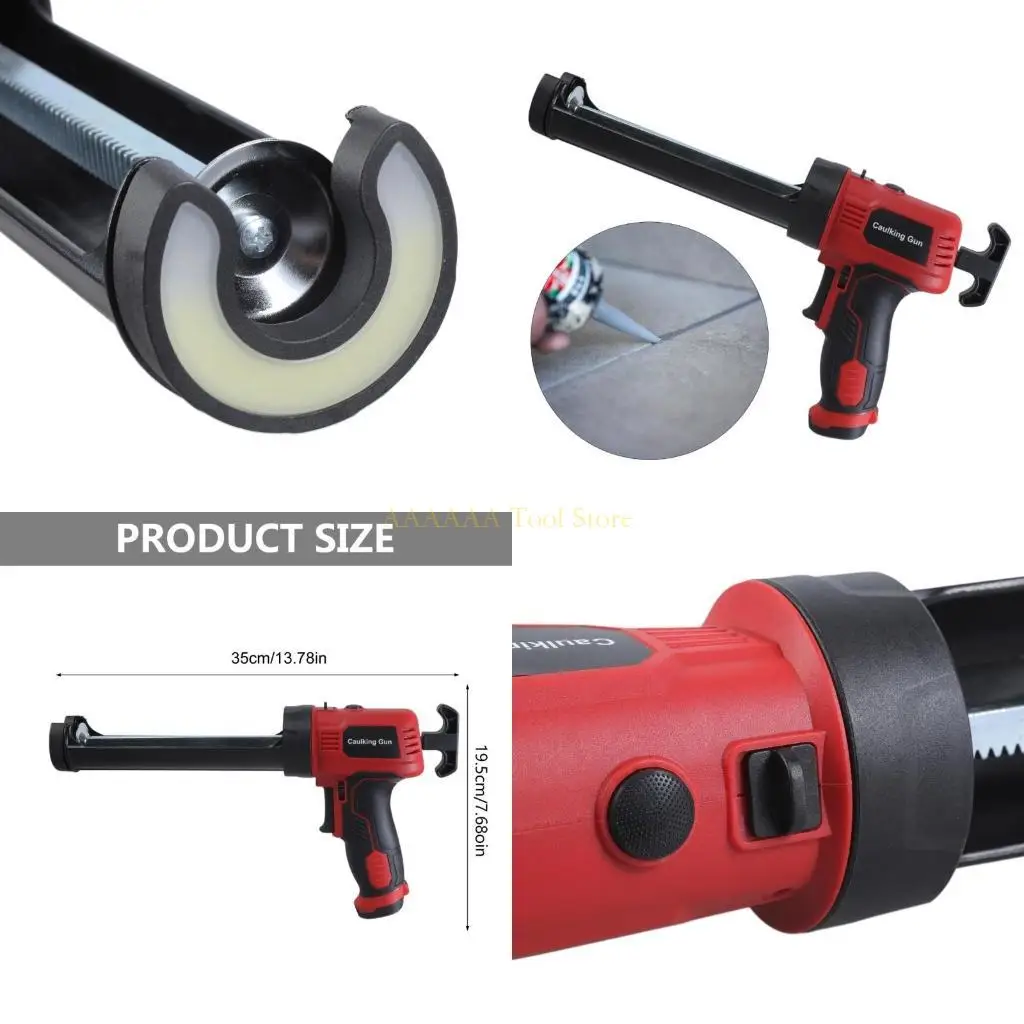 

A2BE Electric Caulking Guns беспроводные шерстики с яркой светодиодной батареей питания