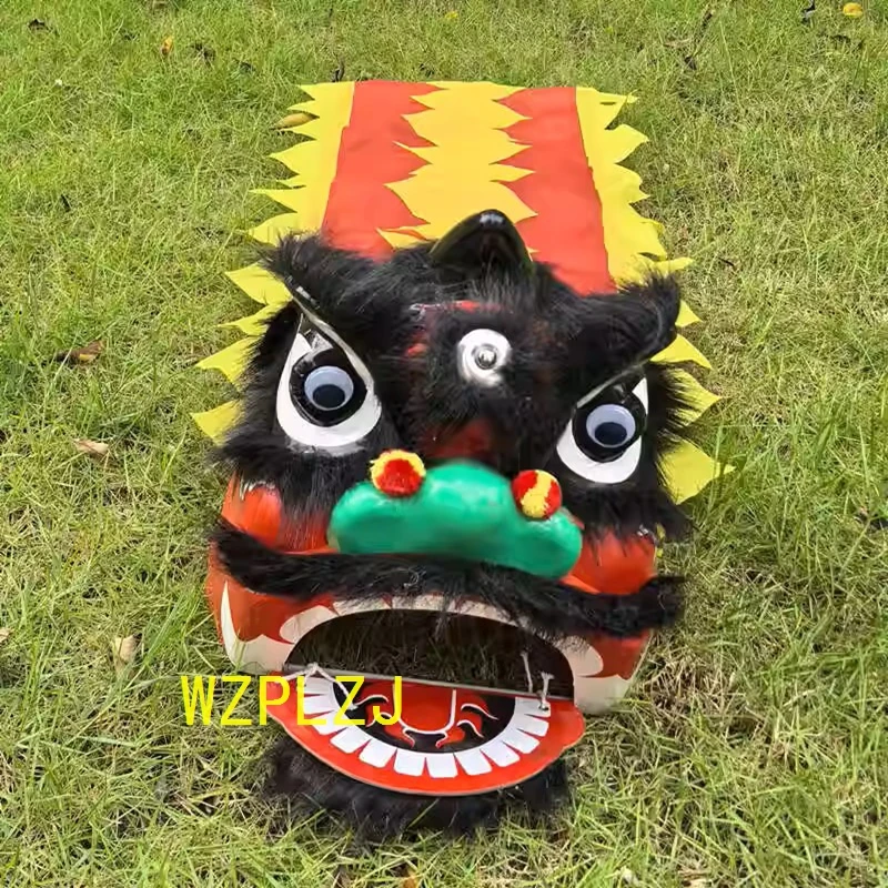 12 بوصة 2-5 سن الطفل طفل الأسد الصيني ملابس رقص مهرجان الهدايا اللعب اللعب مربع هدية الدعائم في الهواء الطلق حفلة كرنفال المرحلة