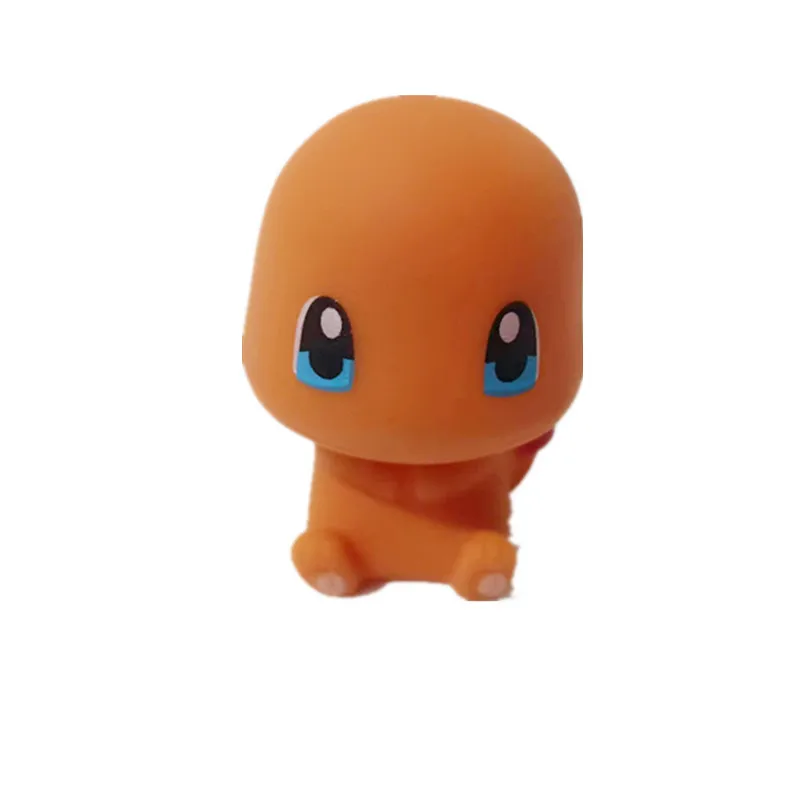 Wokalna zabawka do kąpieli gra dom Bulbasaur Charmander Squirtle Eevee Snorlax figurki z kreskówek dla dzieci zabawki do łazienki dla dzieci