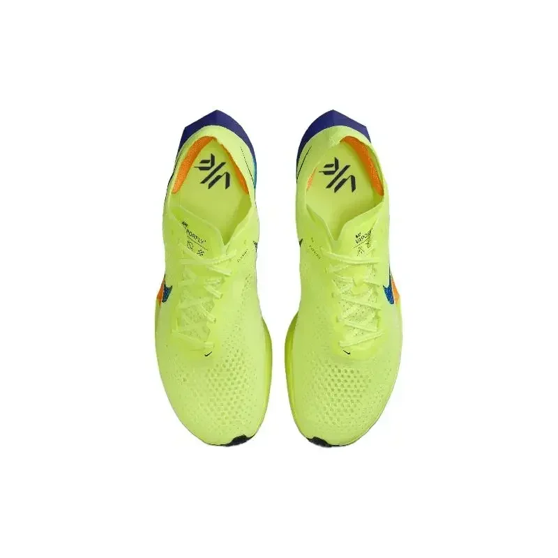 Nike ZoomX Vaporfly Next% 3 فولت الأصلي للرجال والنساء ماراثون احذية الجري لوحة الكربون منخفضة أعلى ضوء مريح DV4129-700