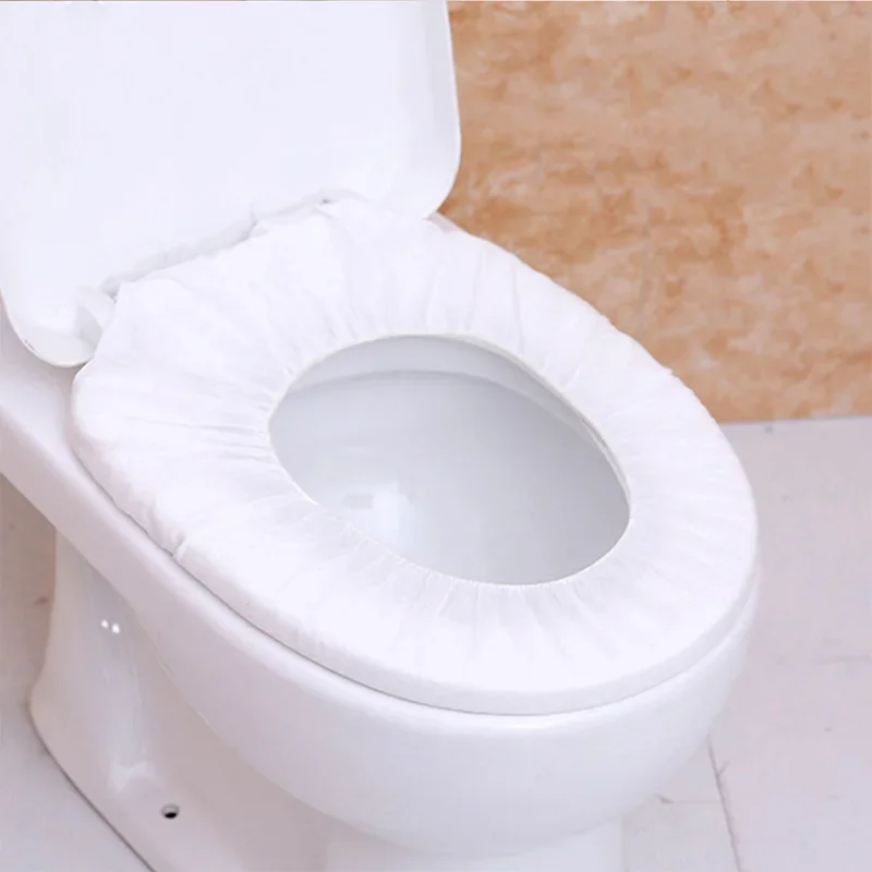 1pcs Travel Disposable Toilet Seat Covers Mat 100% Waterproof Toilet Paper Pad For Travel/Camping Bathroom Accessories