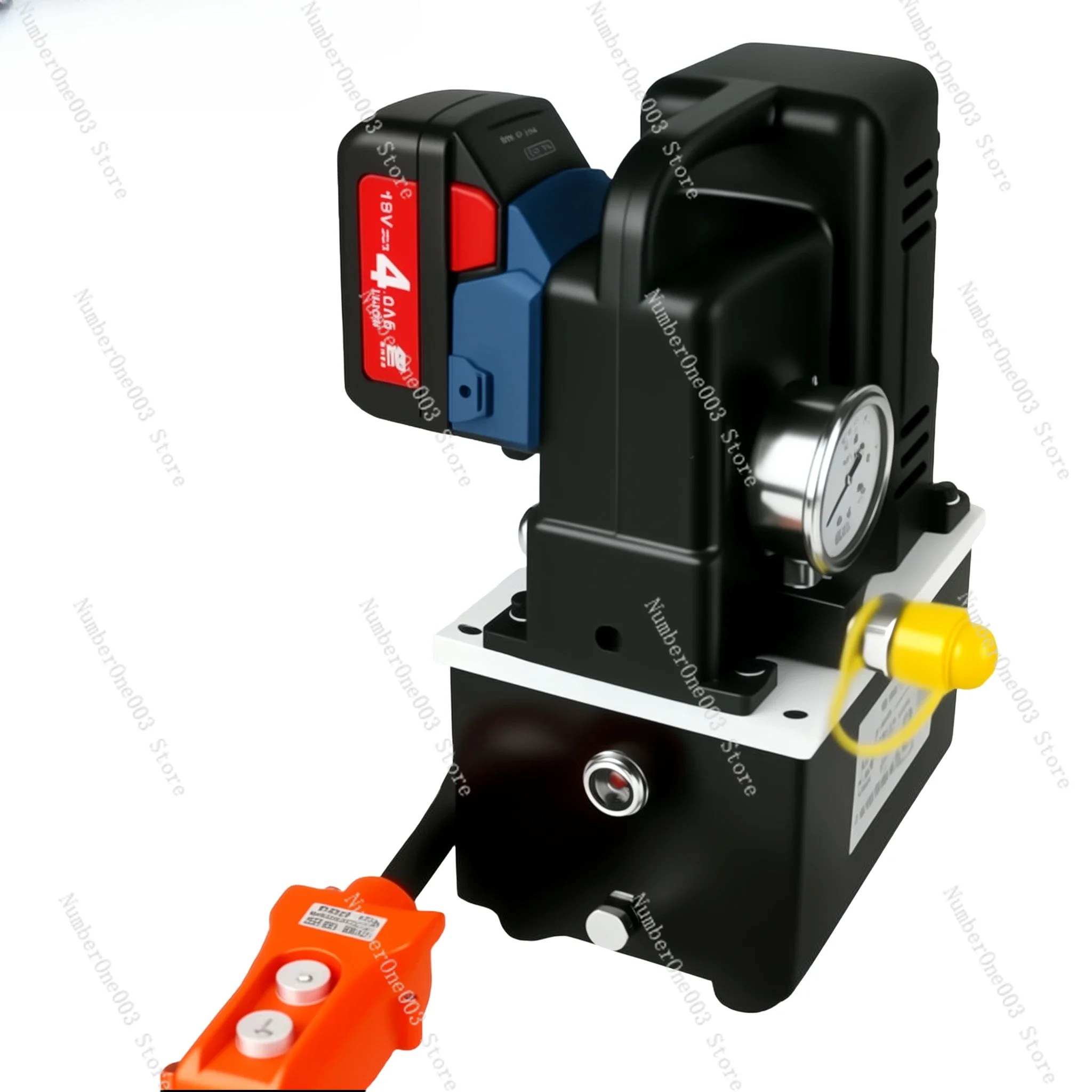 Mobile Portable Electric Pump Hydraulic Press Solenoid Valve Hydraulic Oil Pump Hydraulic Press Ultra High Pressure Solenoid