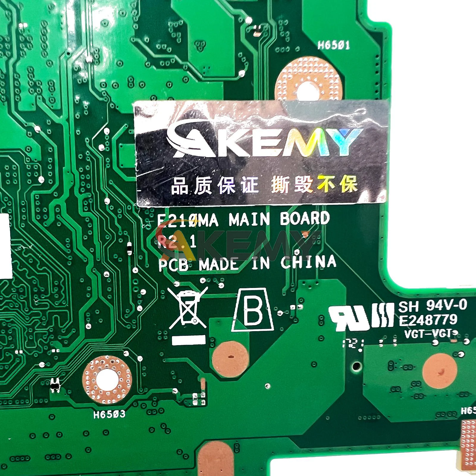 E210MA Laptop Motherboard Para ASUS EeeBook E210MAB E210MA E210M Notebook Mainboard Com Celeron CPU 100% testes OK transporte rápido