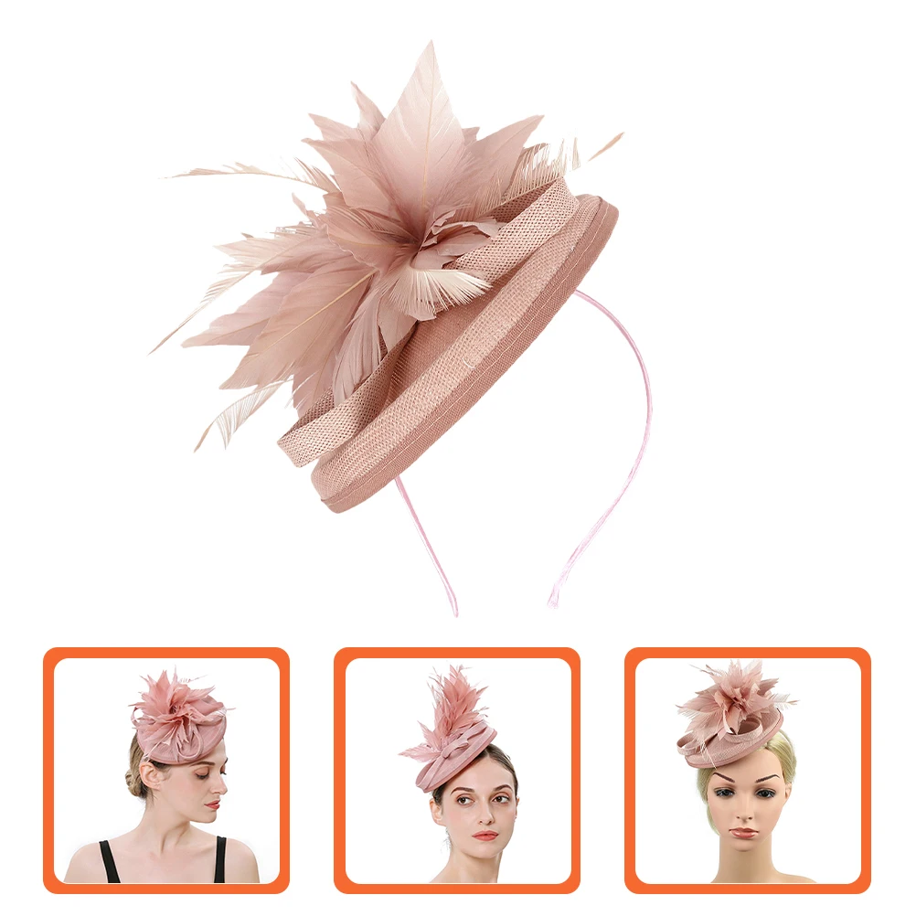 

Flower Hairband Women Hats Fascinators Lightweight Evening Dress Church Banquet Prom Concert Tea Party Fashion