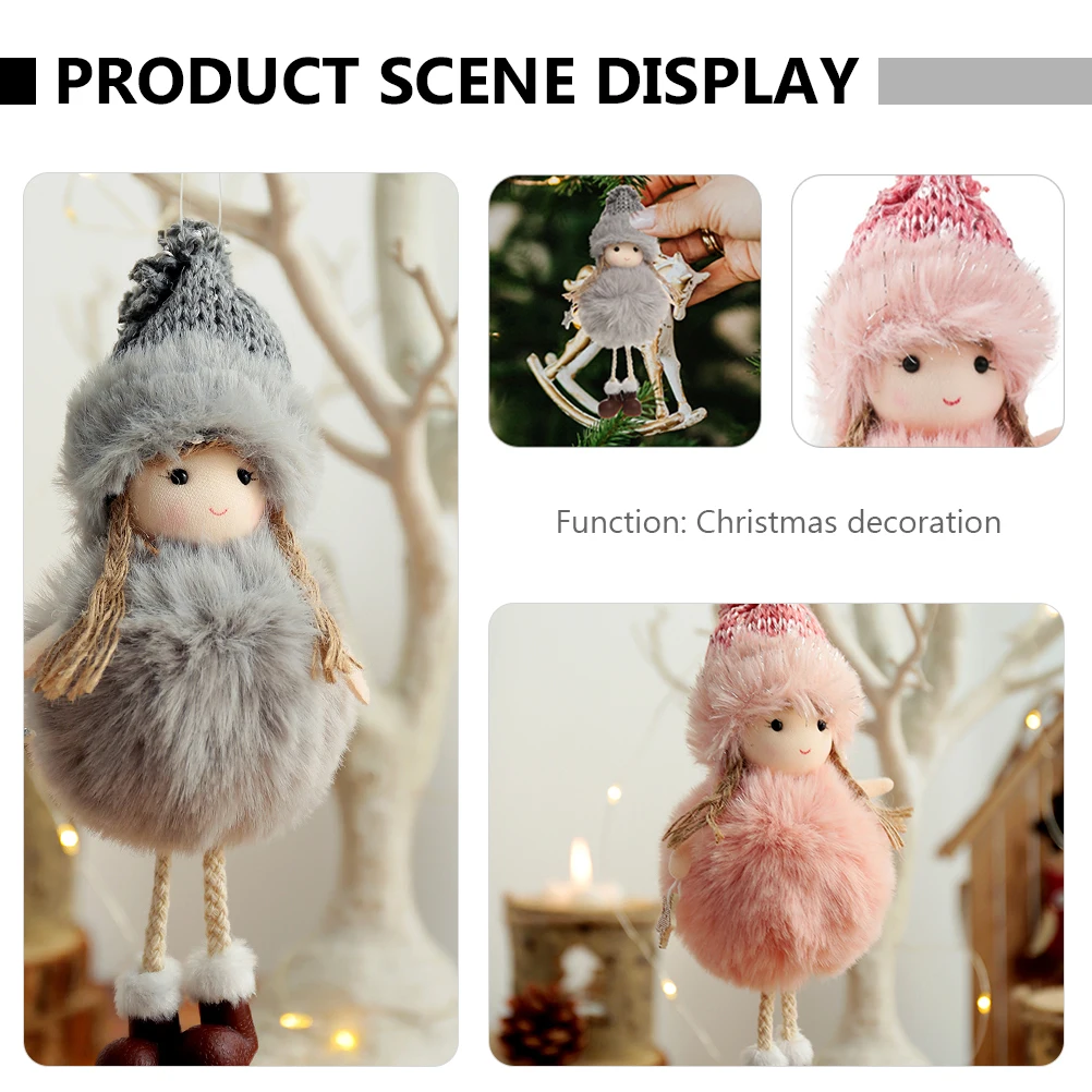 

Mini Angel Pendant Christmas Pendants Ornament Cloth Xmas Ornaments