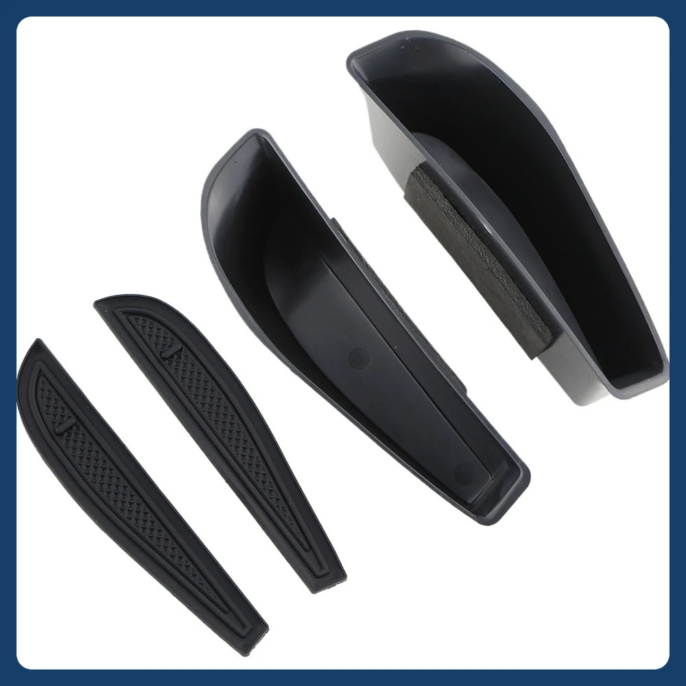 ل Volkswagen VW ID.3 ID.4 2022-2025 الجبهة الخلفية مقبض الباب صندوق تخزين حامل الجانب مسند الذراع المنظم الحاويات اكسسوارات السيارات #6