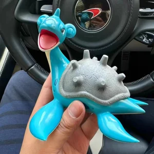 2 Gaya Pokemon Anime Figure Lapras Action Figure Kawaii Cute Figurine PVC Patung Dekorasi Kamar Hadiah Ulang Tahun untuk Mainan Anak 10 meganium plush penjualan terbaik - №