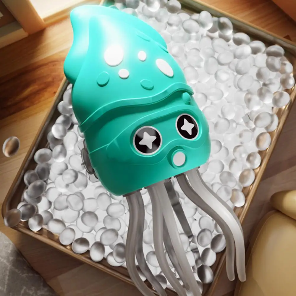 Dança polvo rastejando automático brinquedo com luzes de música sensor inteligente brinquedo para animais de estimação divertido polvo rastejando brinquedo presente de aniversário para crianças