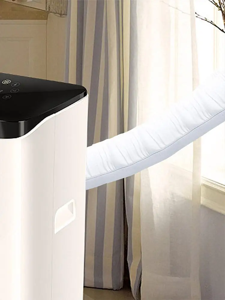 Portable AC Hose Wrap Adjustable Dust Proof Air Conditioner Hose Protector Reusable Air Conditioner Hose Sleeve view 3
