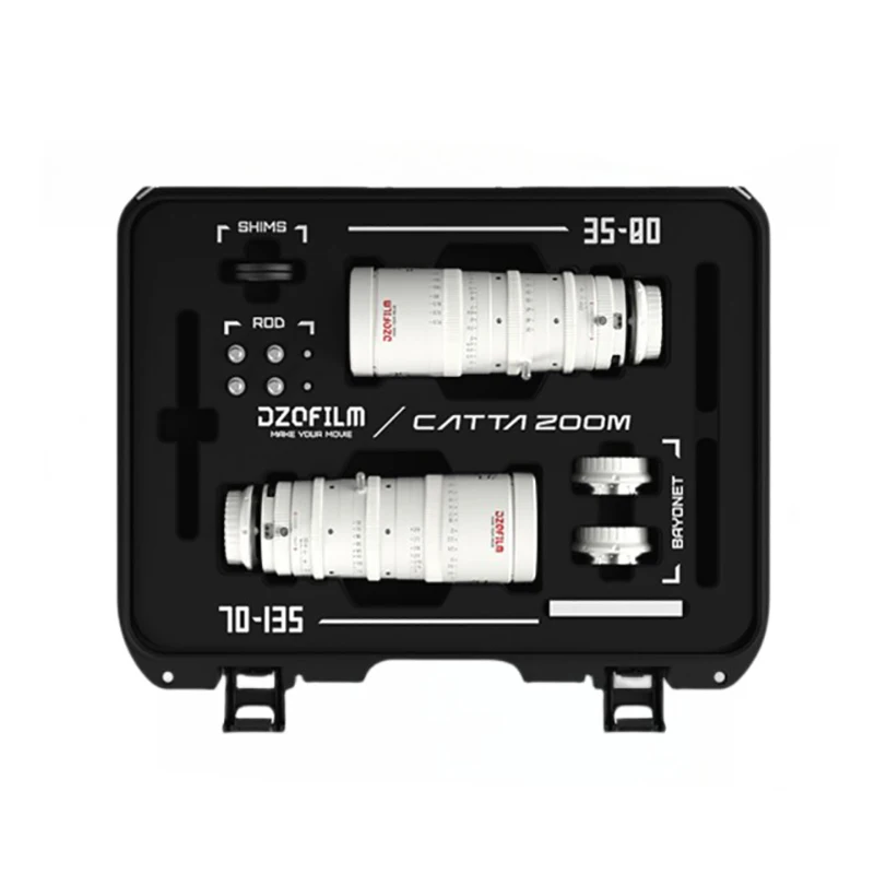 Imagem -04 - Lente Dzofilm Catta Zoom T2.9 ff E-mount 1835 mm 3580 Mm70135 mm Lente de Zoom de Cinema