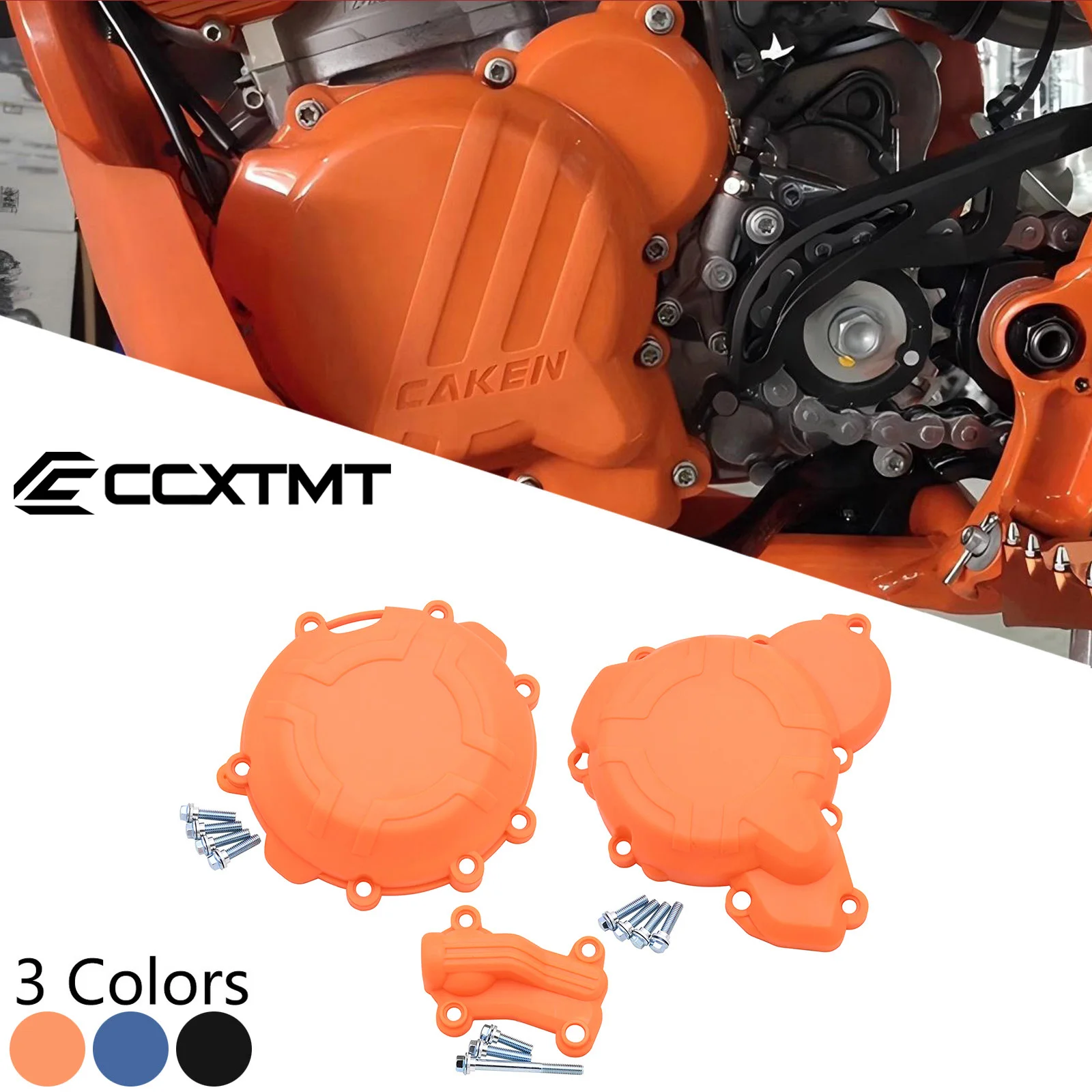 Motocross Kupplung Schutz Motor Zündung Schutz Wasserpumpe Abdeckung Für KTM SX XC EXC XCW Für Husqvarna TC TX TE Motorrad Teile