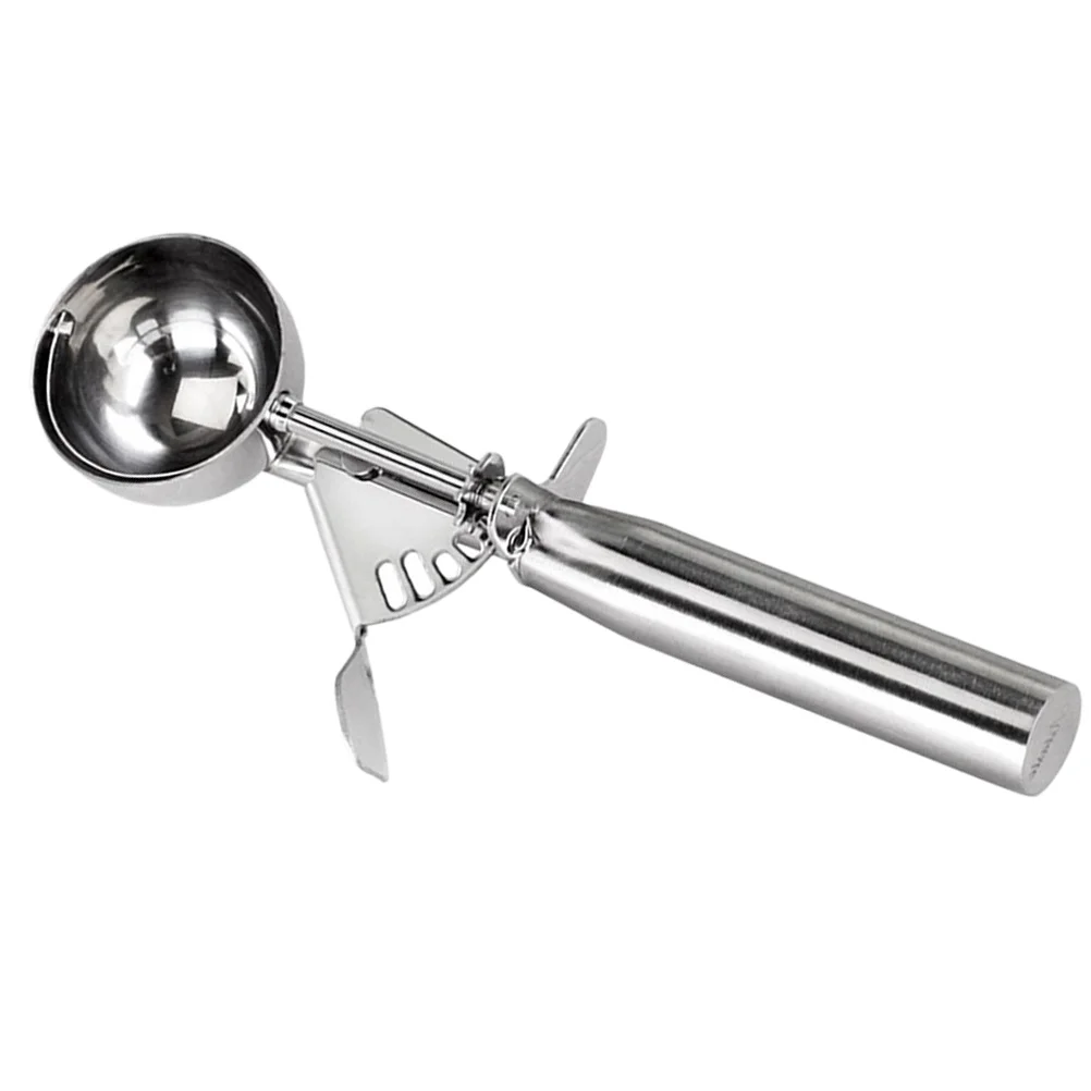 ที่ตักไอศกรีมสแตนเลส ขนาดเล็ก ใช้ตักแป้งคุกกี้ มัฟฟิน เนื้อ ลูกแตงโม ทำความสะอาดง่าย ของขวัญ ช้อนตักไอศกรีม