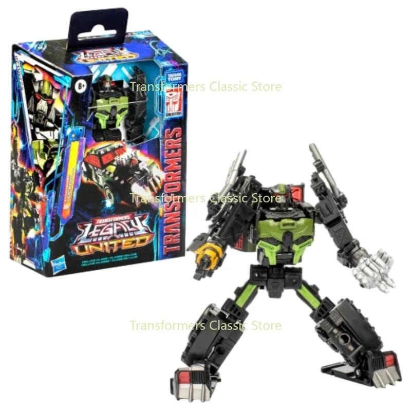 Em estoque clássico transformadores brinquedos legado unido deluxe classe star raider lockeddown cybertron autobots figuras de ação colecionáveis