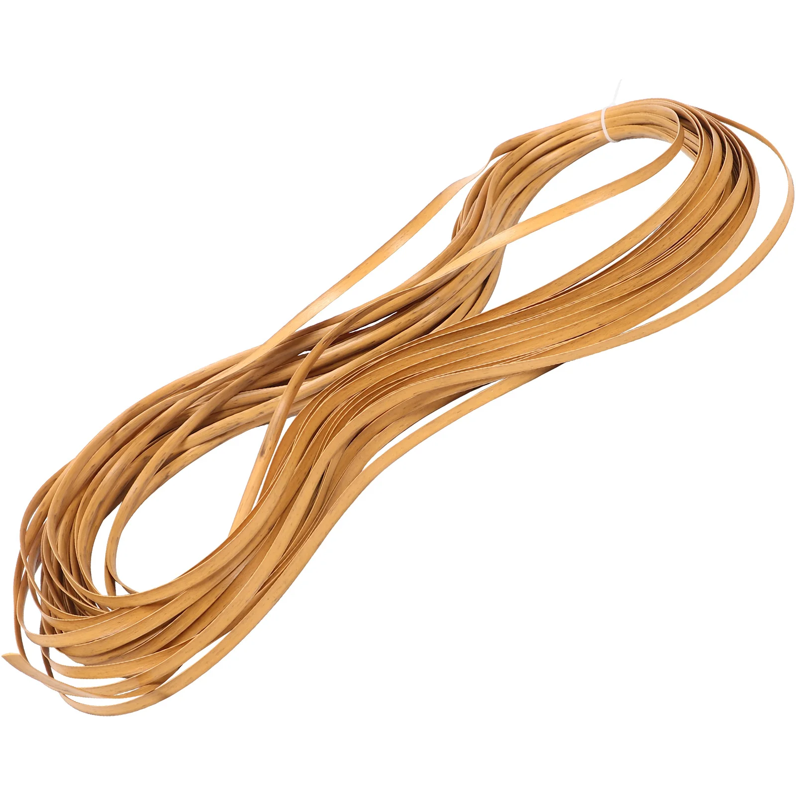 1 لفة لتقوم بها بنفسك شقة البلاستيك الروطان ل كرسي سلة إصلاح النسيج المواد الحرفية ديكور المنزل Pe قصب الحرف اليدوية تخزين حامل #4