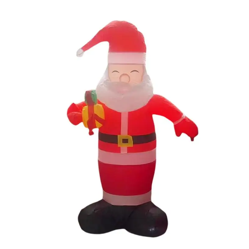 

Blow Up Santa For Yard 4.92ft LED Lighted Christmas Santa Claus Decor Holiday Photo Props Large Blow Up Christmas Yard