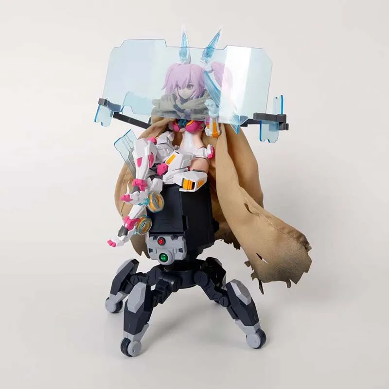 ATKGIRL Nuke Matrix Snail-Shell 1/12 Mobile Suit Girl\'s Cape Cloak Anime Model Action Figure Toys Universal Costume