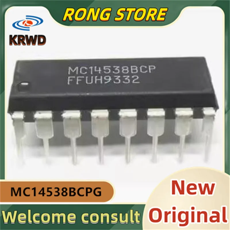 3 uds MC14538BCP nuevo original MC14538BCPG DIP16